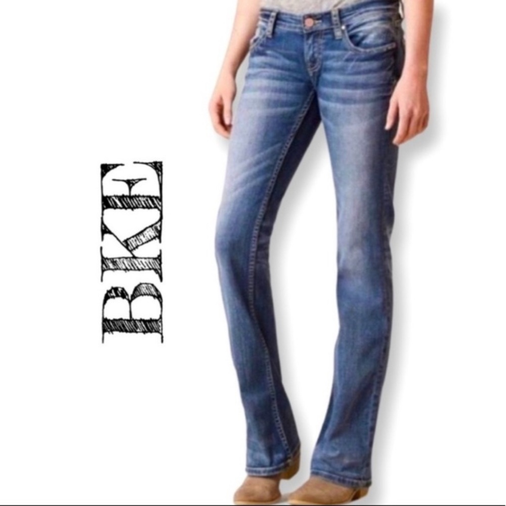 BKE | Buckle | Harmony Stretch Mid Rise | Medium Wash | X Long | 30 x 35.5